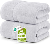 Utopia Towels folded two-pack front view showing neat packaging and convenience