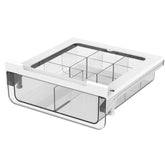 vacane front view under-shelf drawer showing tidy concealed storage