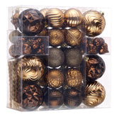 Valery Madelyn front packaging shows full 100-piece bronze ornament set and convenience