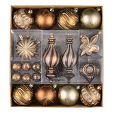 Valery Madelyn front packaging showing 60-piece ornament set and color palette for easy selection