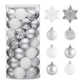 Valery Madelyn front packaging showing 50-count ornament set and color palette benefit