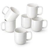 vancasso front packaging showing six ivory porcelain mugs and benefits