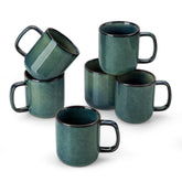 vancasso front packaging showing six green mugs and neat gift presentation