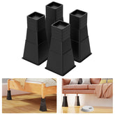 VANITURE front view of riser set showing durable design and quick installation benefit