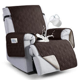 VANSOFY front view of cover protecting recliner and preventing stains