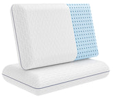 Vaverto front view showing standard pillow and firm support