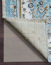 Veken front view of 7x9 rug pad showing full surface and grip, protecting floors