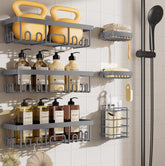 Veken front assembly of 6-piece caddy set showing organized storage benefit