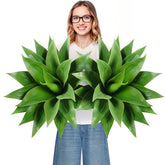 Velener front view of agave pair showing full shape and sculptural presence