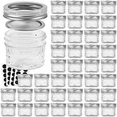 VERONES front view of 40-pack mason jars showing quantity and packaging benefit
