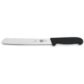 Victorinox 8-inch bread knife front view showing full blade and handle for precise slicing