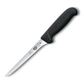 Victorinox Fibrox 6 inch boning knife front view showing blade and handle for precise cuts