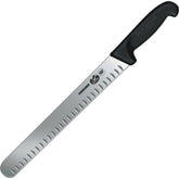 Victorinox Fibrox Pro front view showing full 12-inch blade and handle for precise carving