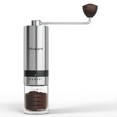 Vivaant front view showing complete grinder and portable design benefit