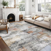 vivorug front view showing full 6x9 rug and pattern, enhances room warmth