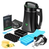 VIVOSUN front view of unit showing sleek stainless steel housing and compact footprint