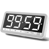 VOCOO front display large LED for quick time checks