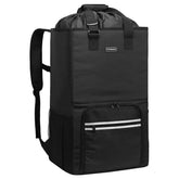 Vorspack front view showing upright extra-large 90L capacity and black finish