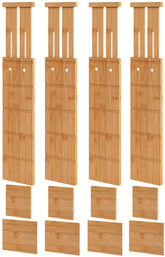 Vriccc front packaging showing bamboo dividers and included inserts for quick setup