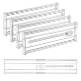Vtopmart front packaging showing four dividers and features for easy setup