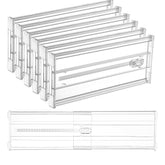 Vtopmart front view of six dividers showing clean profile and compact pack benefit