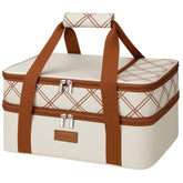 Vuudh front view of carrier showing durable exterior and secure zipper for reliable transport