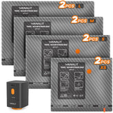 WANALIT front packaging view showing full travel vacuum bag set and pump benefit portability