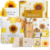 Wasocol front packaging showing sunflower gift box and contents, perfect for gifting