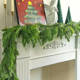Watayo front packaging showing two 6ft Norfolk Pine garlands and contents