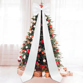 Wavwavw front view showing giant white bow making a bold entrance