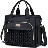 Weitars lunch bag front view showing roomy design and stylish look