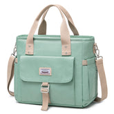 Weitars front view showing bag shape and pockets for organized storage