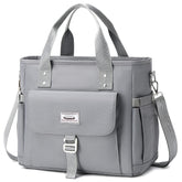 Weitars front view showing pockets and durable exterior for organized storage