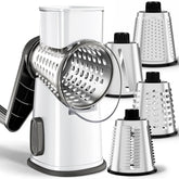 weltonhm front view of rotary grater showing compact design and fast prep