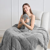 Wemore front view showing blanket spread on bed and cozy appeal