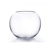 WGVI clear bubble bowl front view showing elegant transparency and styling versatility