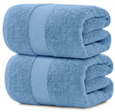White Classic front packaging showing light blue towels and two-pack benefit