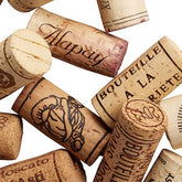 WIDGETCO front view of 250-count recycled corks pack showing variety and value