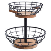 WILDMOS front view showing full basket with neat produce and modern look