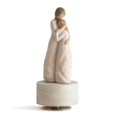 Willow Tree front view of embracing figures showing warmth and display appeal