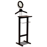 Winsome Carson front view showing full valet stand and organized outfit