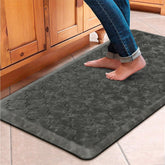 WISELIFE front view of grey mat showing overall shape and coverage benefits
