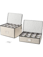 Woffit front view of quilted set showing neat storage and protection