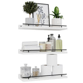 WOPITUES front view assembled shelves showing neat display benefit