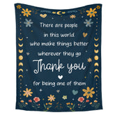 WRAPIX folded throw front view showing neat gift-ready look and cozy appeal