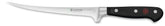 Wüsthof Classic front view showing blade and black handle for precision filleting