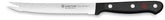 Wüsthof front view of 5-inch tomato knife showing balanced design and precision