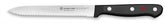 Wüsthof Gourmet 5" front view showing blade and silver finish for precise slicing
