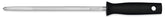 Wüsthof honing steel front view showing full rod and handle, precise maintenance