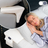 XetraDesign front view of wedge pillow showing snug gap fill benefit